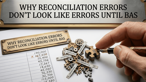 Why Reconciliation Errors Don't Show Up Until BAS Time